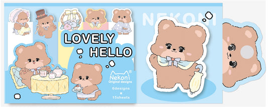 X 51024 BEAR STICKY NOTES-DISCONTINUED