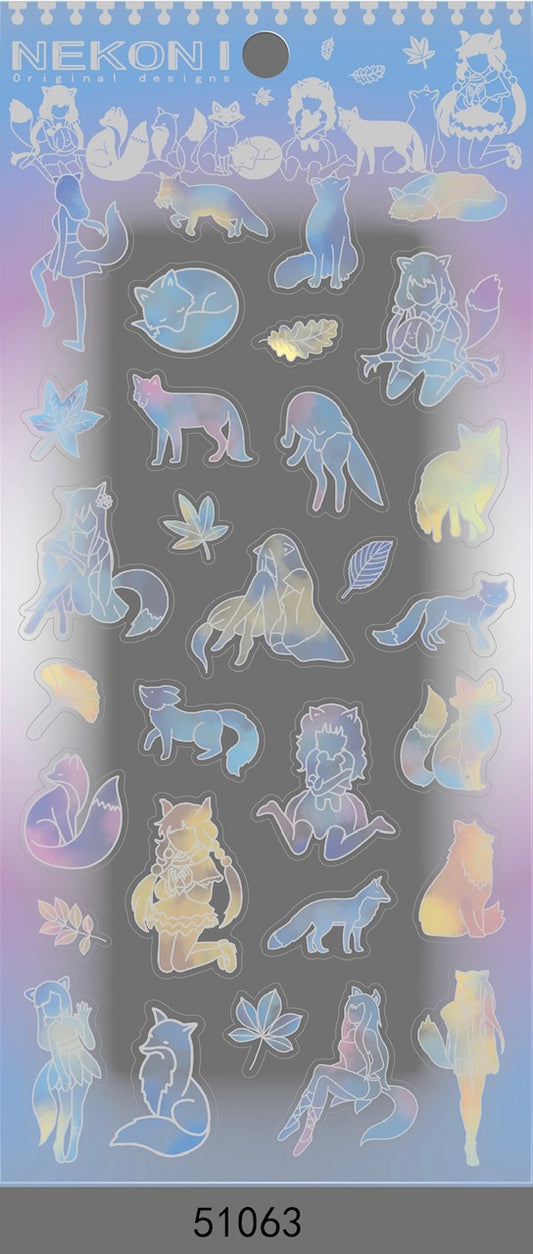 51063 FAIRY CRYSTAL GEL STICKER-10