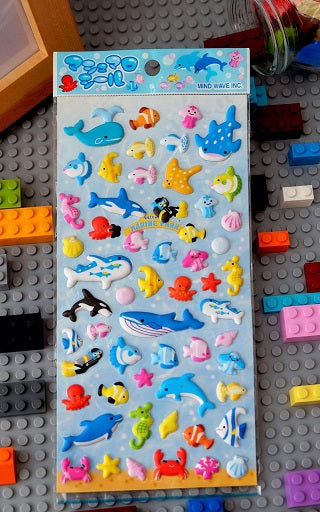 X 70065 MARINE PARK STICKERS-DISCONTINUED