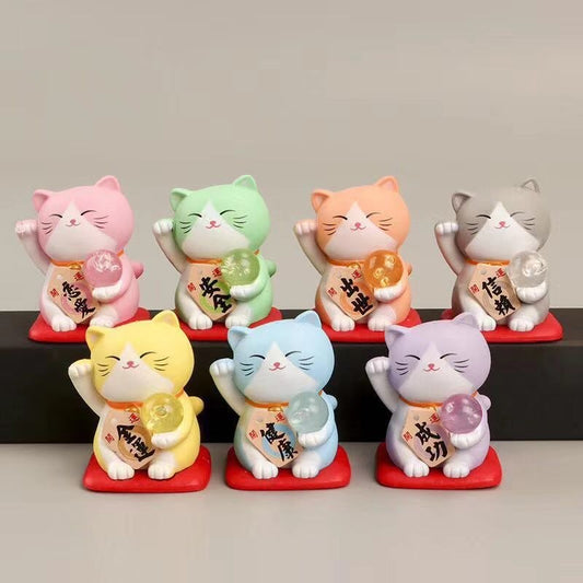 70717 MANEKI NEKO FIGURINES-14 lucky cats
