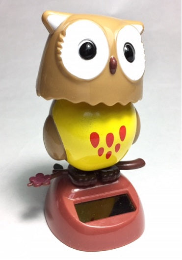 X 72127 OWL SOLAR DANCING TOY-DISCONTINUED
