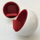 75135 Ball Chair-WHITE/RED-1
