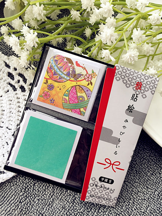75691 JAPANESE CLASSIC ART BLOCKS STICKER BAG -10