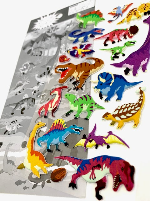 X 76155 DINOSAUR STICKERS-DISCONTINUED