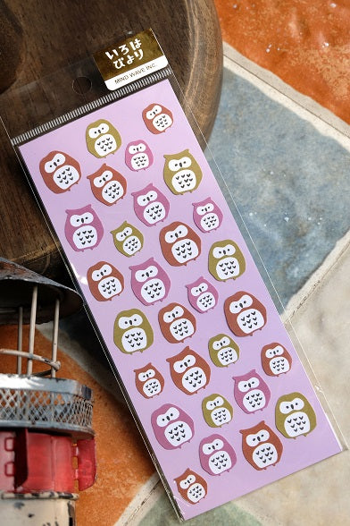 X 76689 OWL STICKER-DISCONTINUED