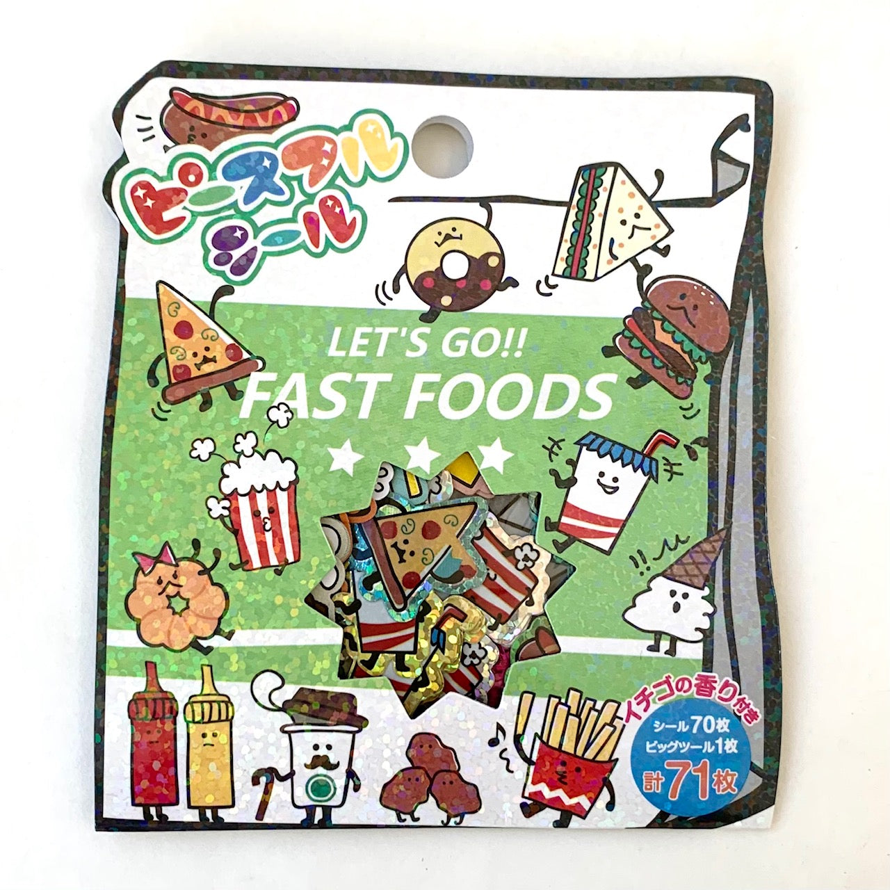 50578 FAST FOOD STICKER-10