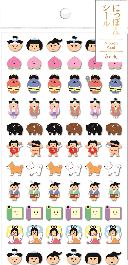 X 78389 NIPPON MINI PEACH BOY STICKERS-DISCONTINUED