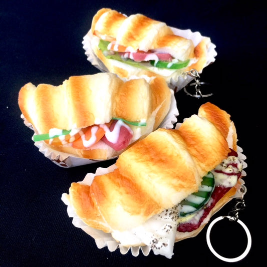 X 83121 CROISSANT SANDWICH SQUISHY-DISCONTINUED