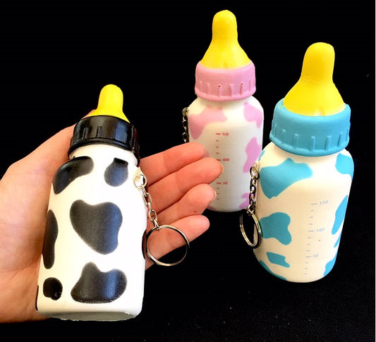 X 83130 MILK BOTTLE SQUISHY-DISCONTINUED