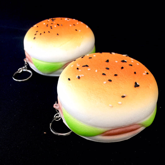 X 83137 BIG HAMBURGER SQUISHY-DISCONTINUED