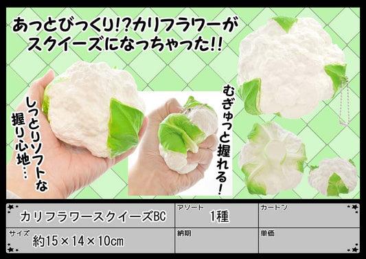 83143 CAULIFLOWER SQUISHY-Slow-5 inch-6