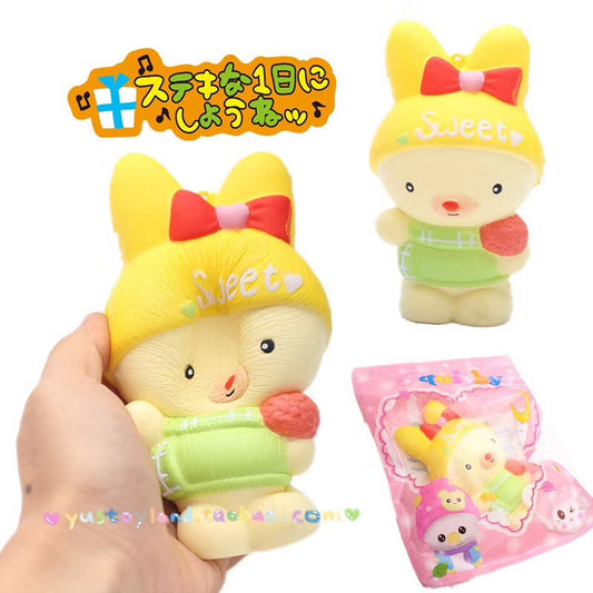 X 83222 RABBIT SQUISHY-DISCONTINUED