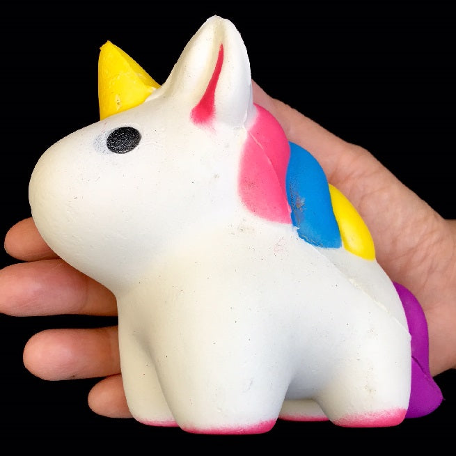 X 83277 LARGE UNICORN SQUISHY-DISCONTINUED
