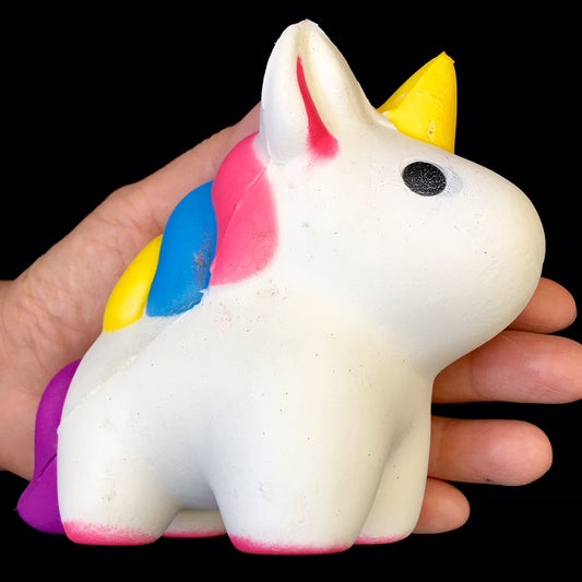 X 83277 LARGE UNICORN SQUISHY-DISCONTINUED