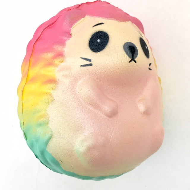 X 83278 SMALL RAINBOW HEDGEHOG SQUISHY-DISCONTINUED
