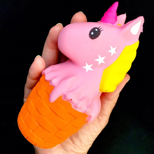 83290 UNICORN ICE CREAM CONE SQUISHY-6