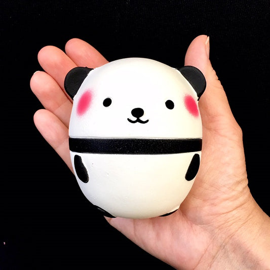 X 83303 SMALL PANDA BALL SQUISHY-DISCONTINUED