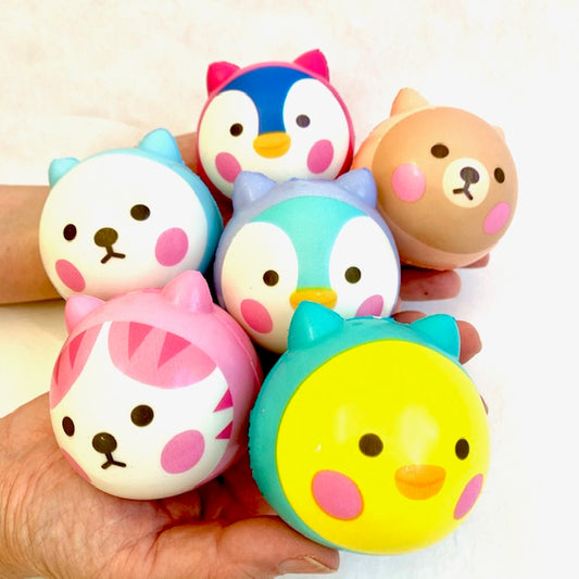 X 83324 SQUISHY ANIMAL BALL-DISCONTINUED