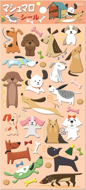X 85038 ANIMAL PUFFY STICKER-DISCONTINUED