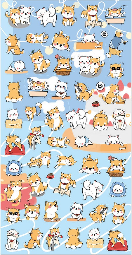 X 85354 Dog Sticker-DISCONTINUED