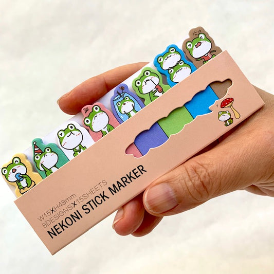 X 85375 FROG STICKY INDEX NOTES-DISCONTINUED