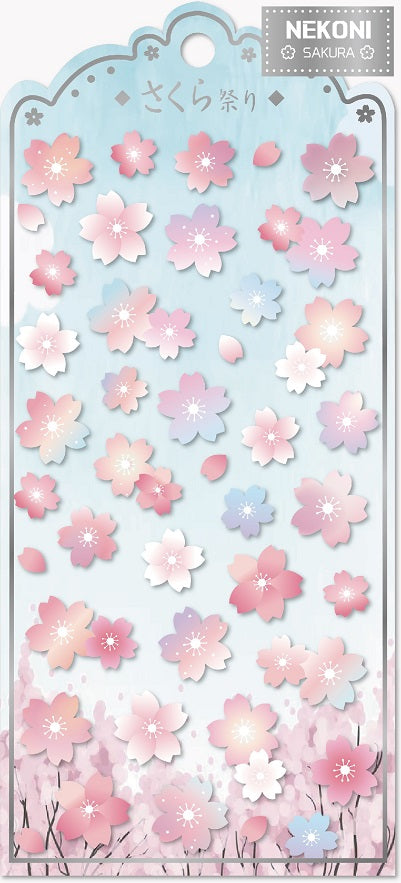 X 85924 SAKURA FLAT STICKERS-DISCONTINUED