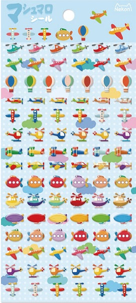 X 85987 FLYING TINY PUFFY STICKERS-DISCONTINUED