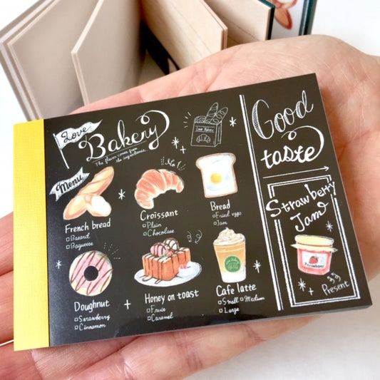 X 86849 Bakery Notepad -DISCONTINUED