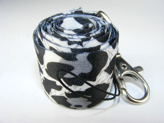 X 80029 SNOW LEOPARD LANYARD-DISCONTINUED