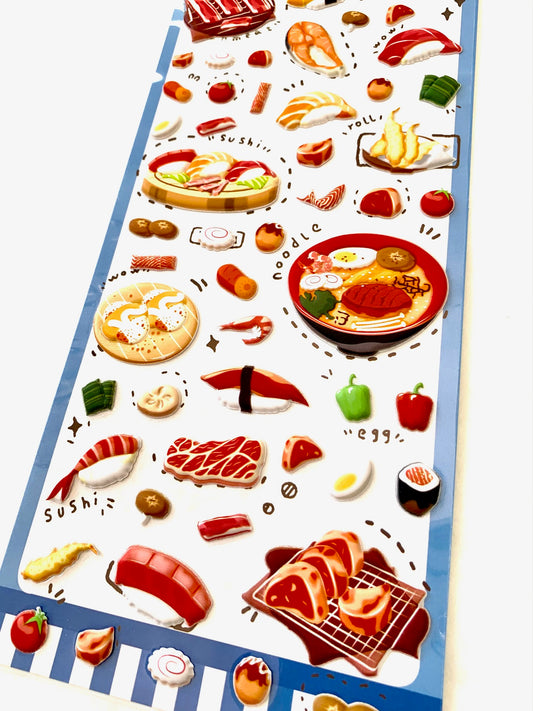 X 50590 RAMEN PUFFY STICKER-DISCONTINUED