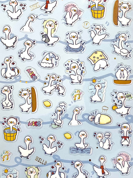 X 50543 DUCK STICKER-DISCONTINUED