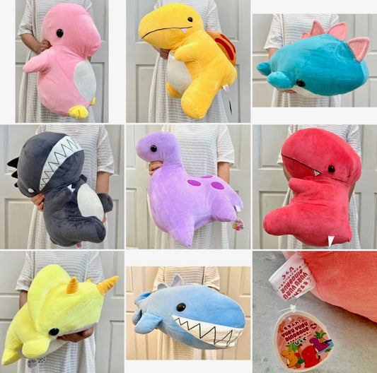 63374 JUMBO DINOSAUR PLUSH COMBO-8