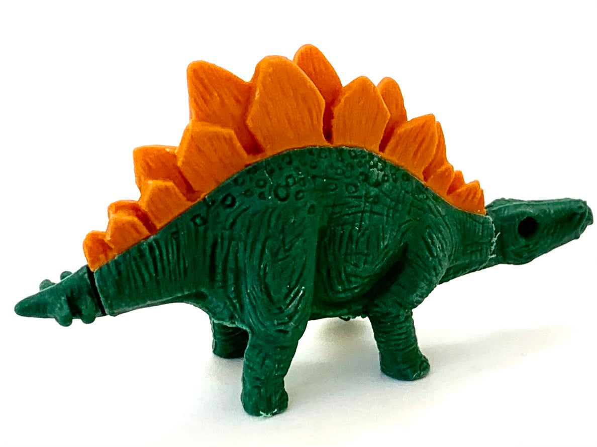 X 382681 IWAKO STEGOSAURUS ERASERS-DISCONTINUED