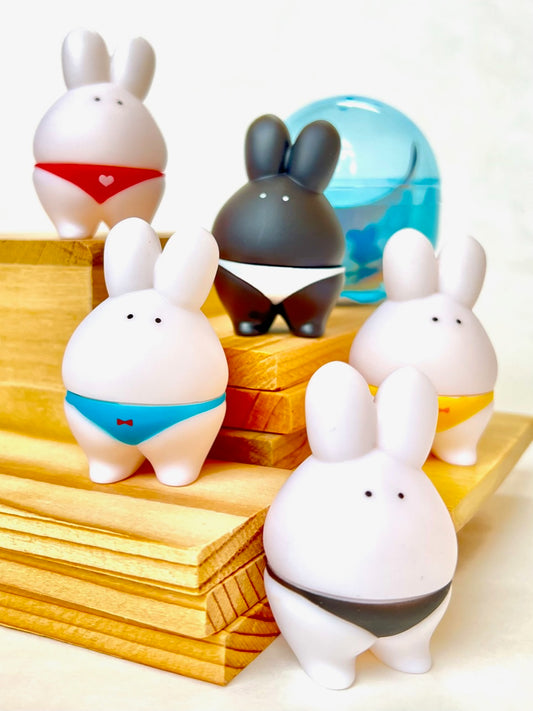 X 70948 Rabbit Pantsu Figurine Capsule-DISCONTINUED