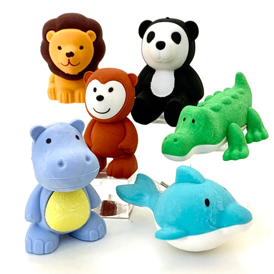 X 38824 ANIMAL ERASERS-DISCONTINUED