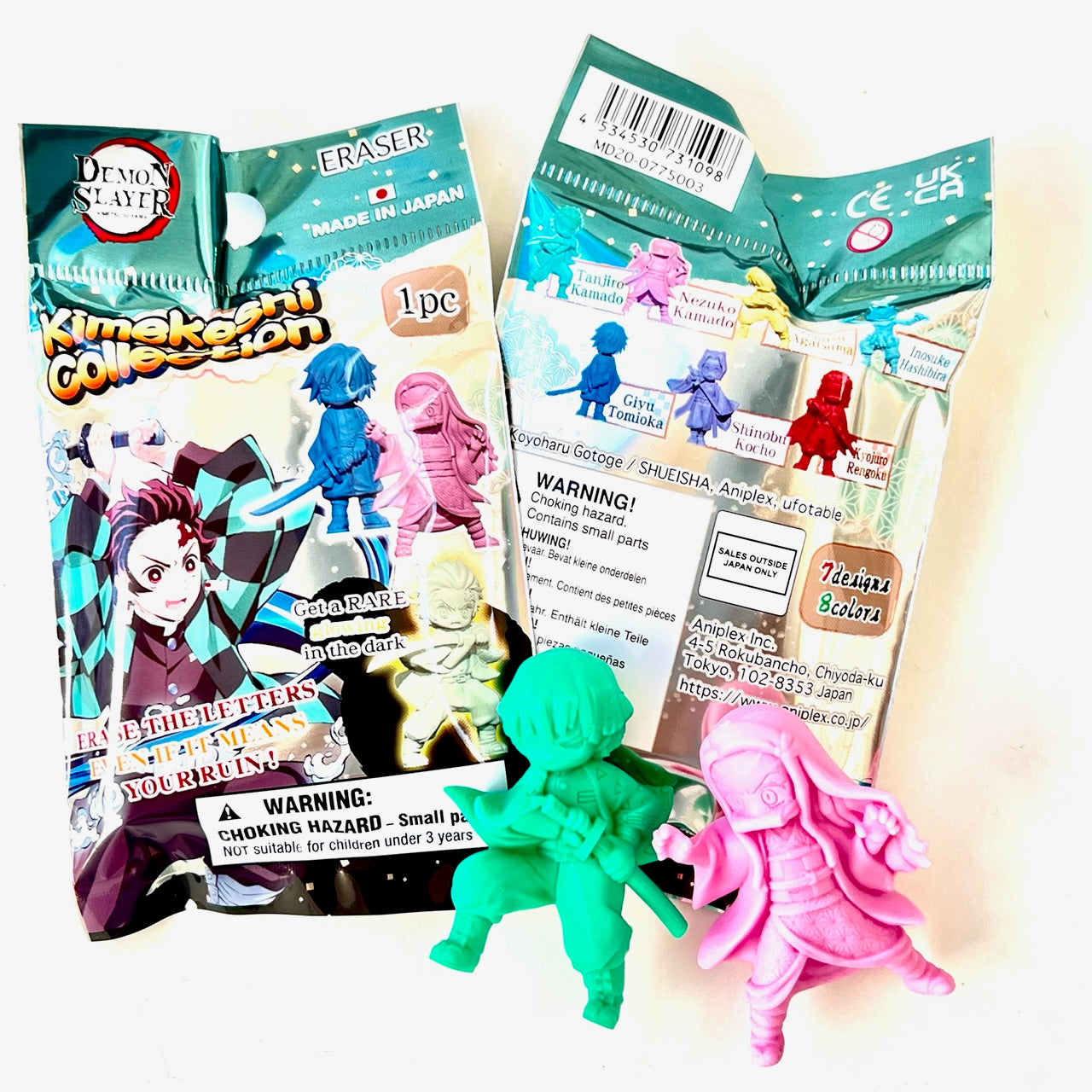 38057 IWAKO DEMON SLAYER BLIND BAG ERASERS-35