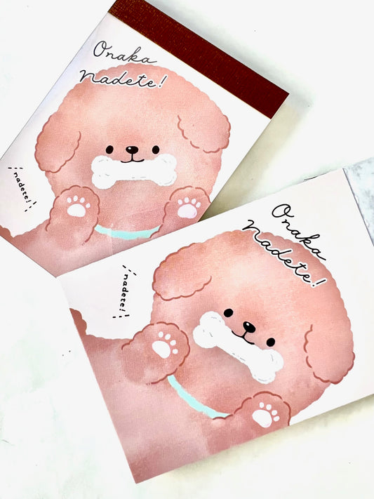 X 103946 Toy Poodle Mini Notepad-DISCONTINUED