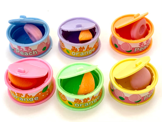 X 382041 FRUIT IN A CAN ERASER-DISCONTINUED