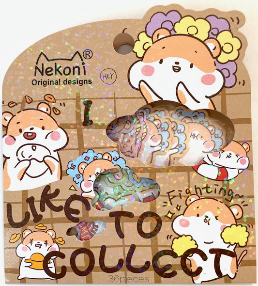 50547 HAMSTER STICKER BAG-10