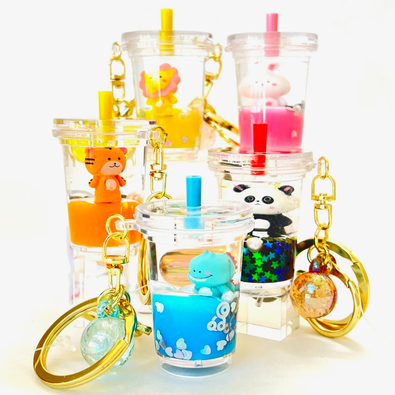 12105 ZOO ANIMAL BOBA FLOATY KEY CHARM-12