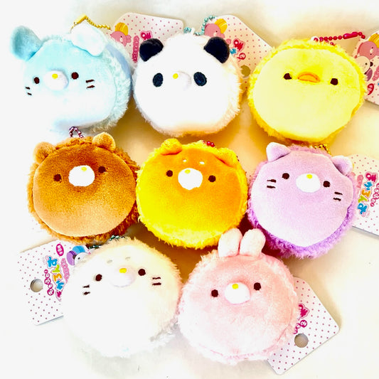 X 63278 MACAROON ANIMAL PLUSH CHARMS-DISCONTINUED