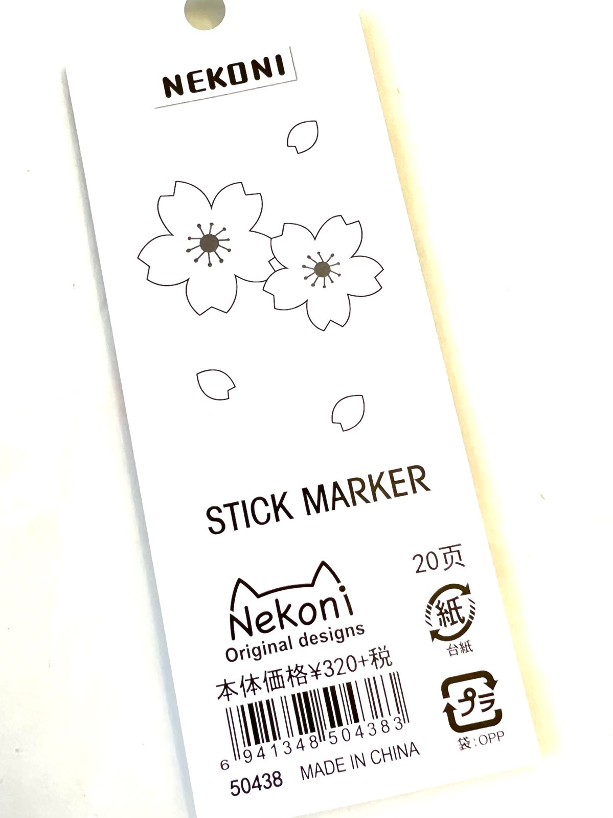 50438 PENGUIN SAKURA STICKY NOTES-10