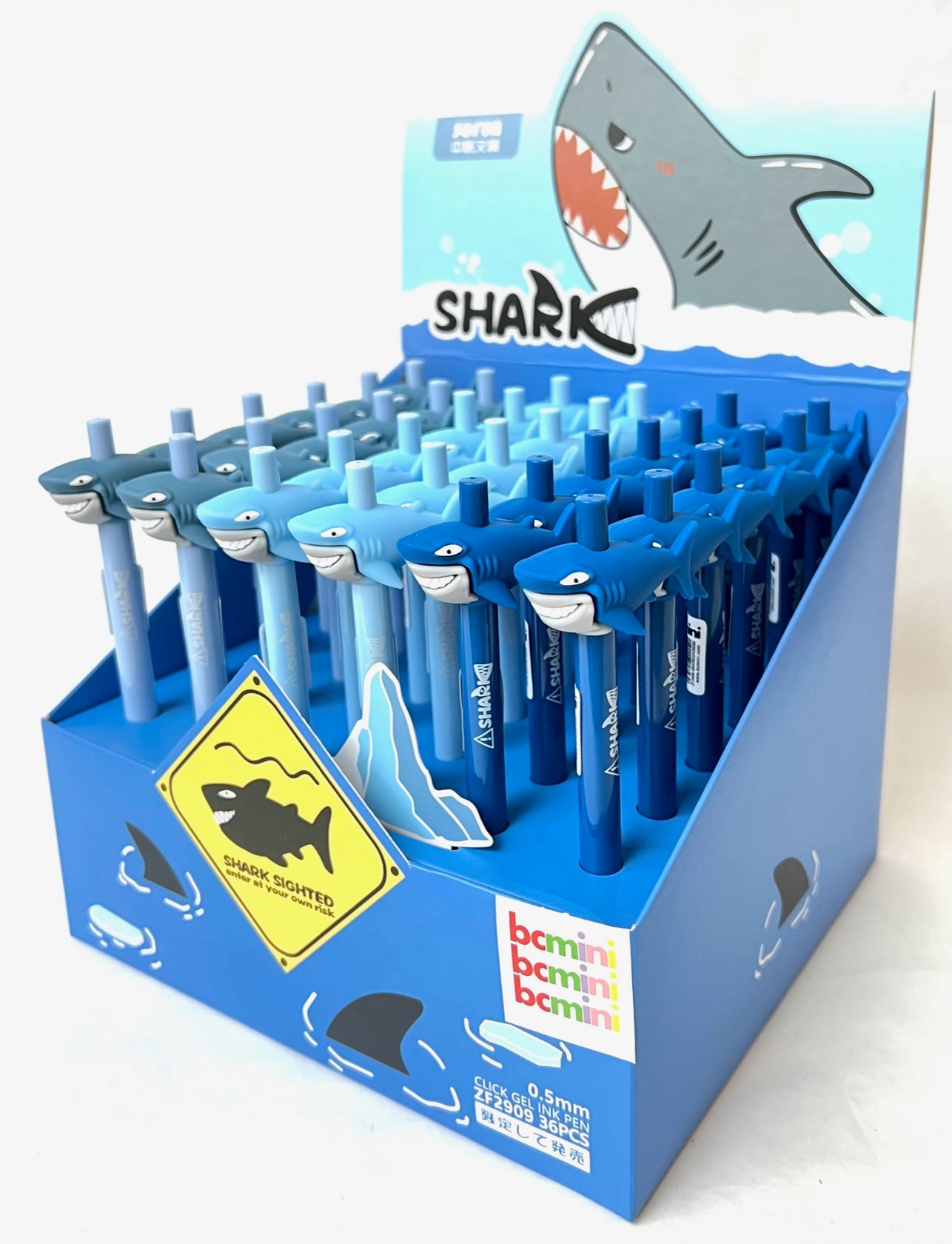 22481 SHARK RETRACTABLE GEL PEN-36