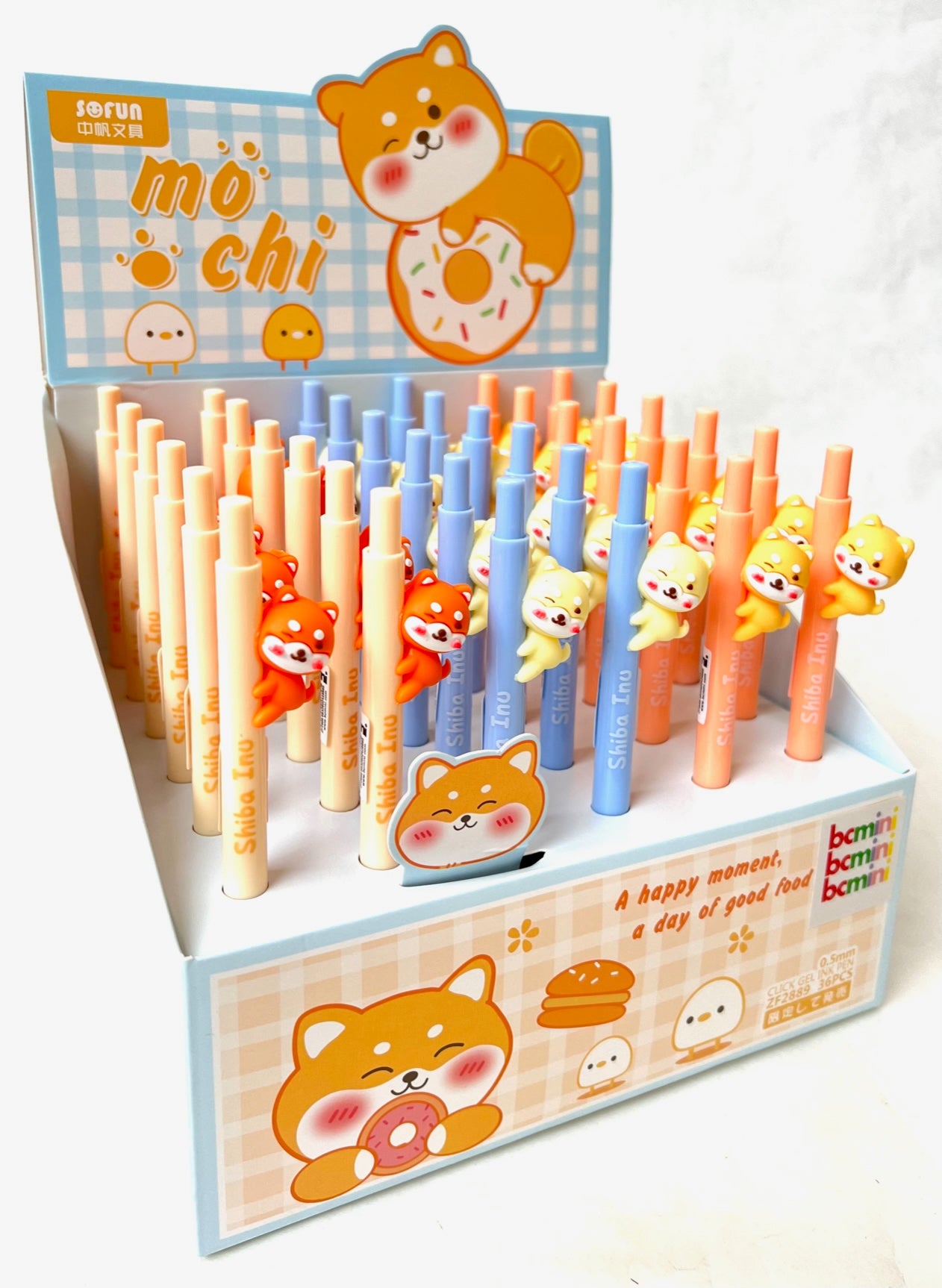 22482 SHIBA INU RETRACTABLE GEL PEN-36