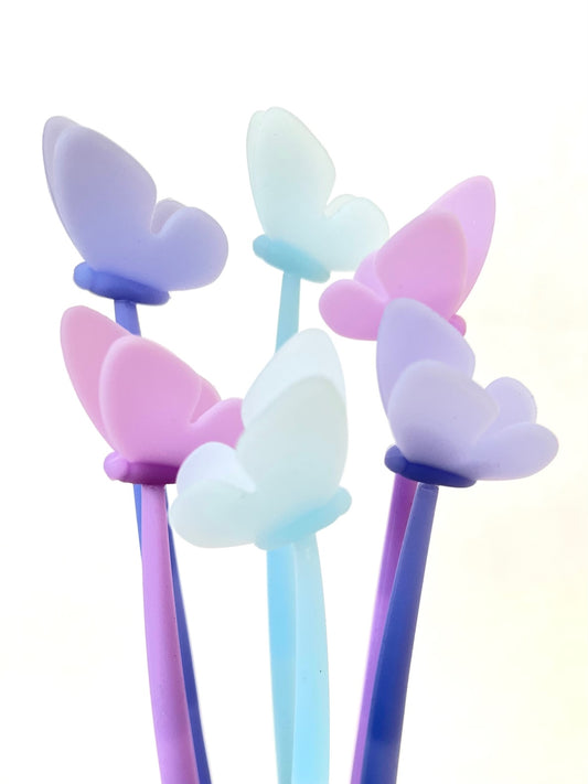 22454 BUTTERFLY WIGGLE GEL PEN-48