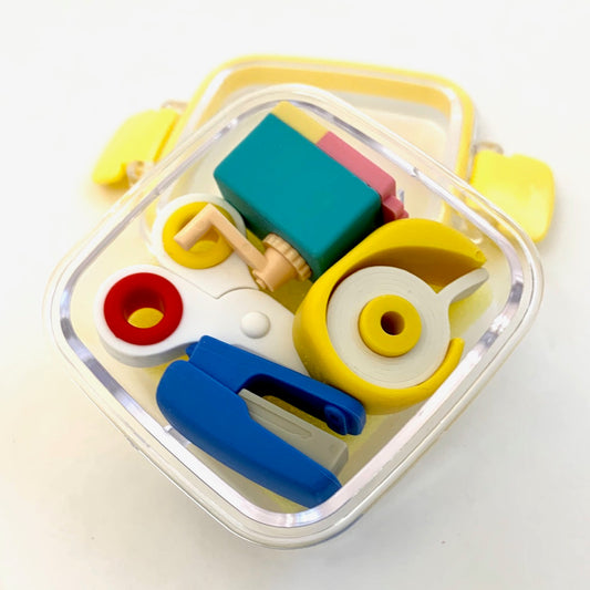X 384331 IWAKO STATIONERY ERASERS IN A BOX-DISCONTINUED