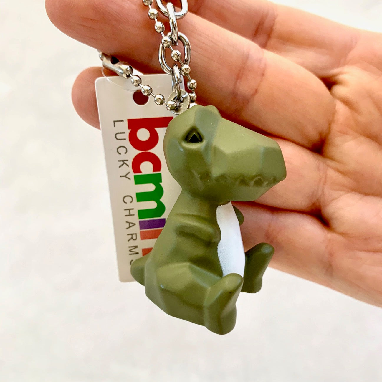 X 12037 GEOMETRIC DINOSAUR CHARM-DISCONTINUED