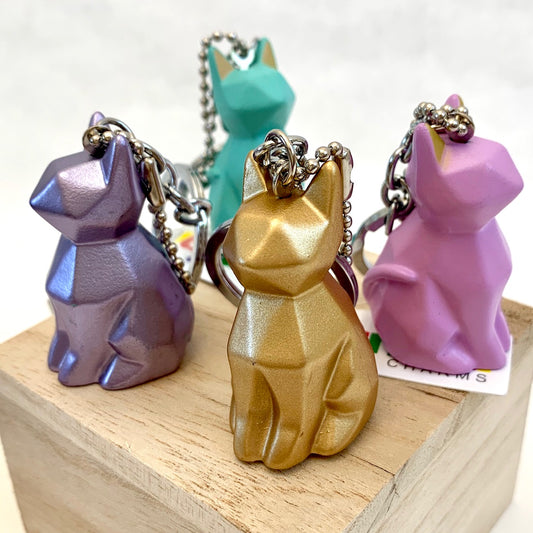 X 12034 GEOMETRIC CAT CHARM-DISCONTINUED
