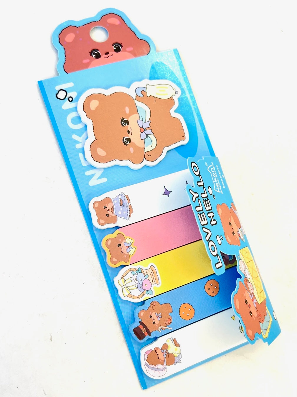 X 51024 BEAR STICKY NOTES-DISCONTINUED