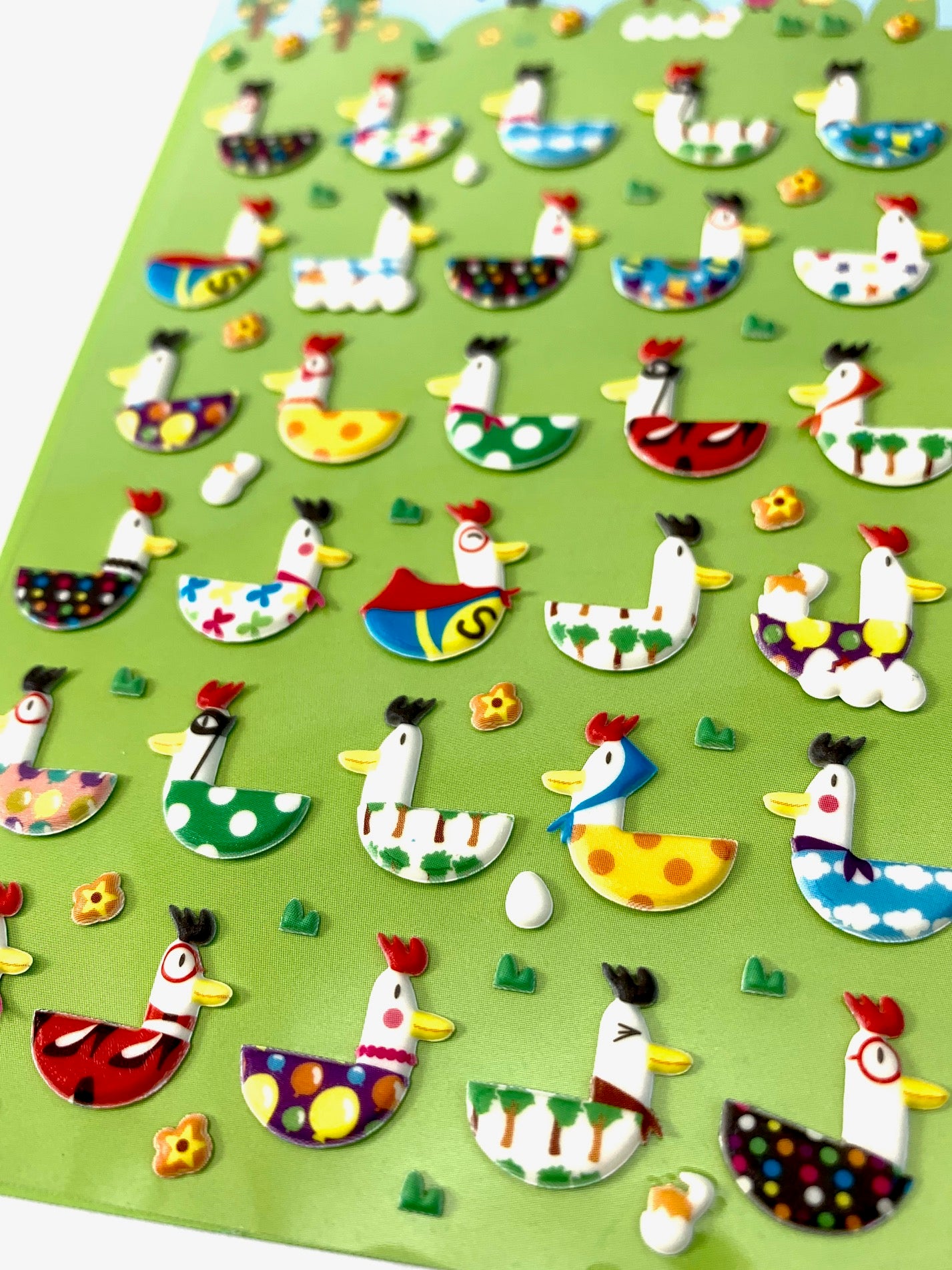 28748 COCODACK PUFFY STICKERS-12